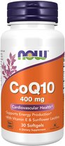 NOW Foods - CoQ10 400mg (30 softgels)