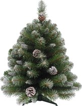 Sapin de Noël Artificiel Triumph Tree Forest Givré en Jute - H45 x Ø36 cm -  Blauw