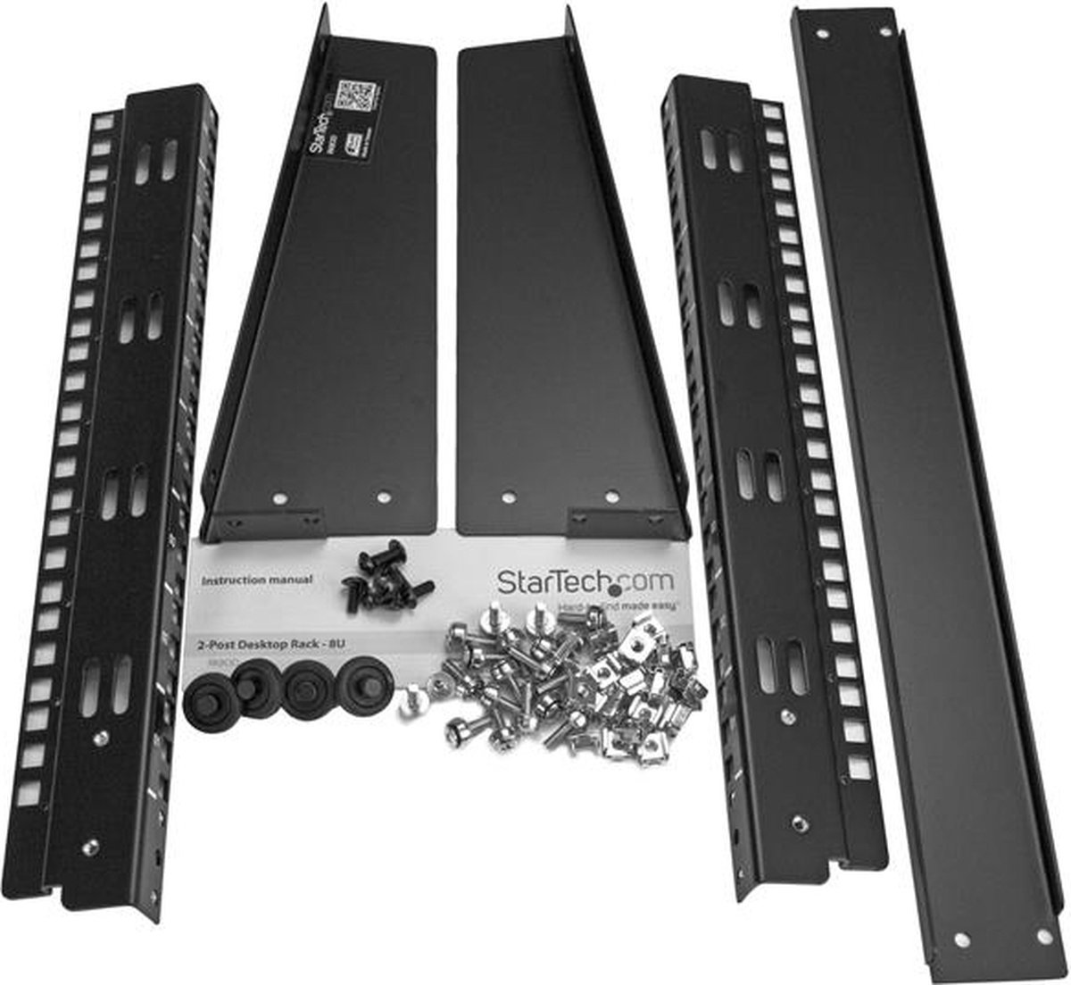 8U DESKTOP RACK 2POST OPEN FRAME RACK