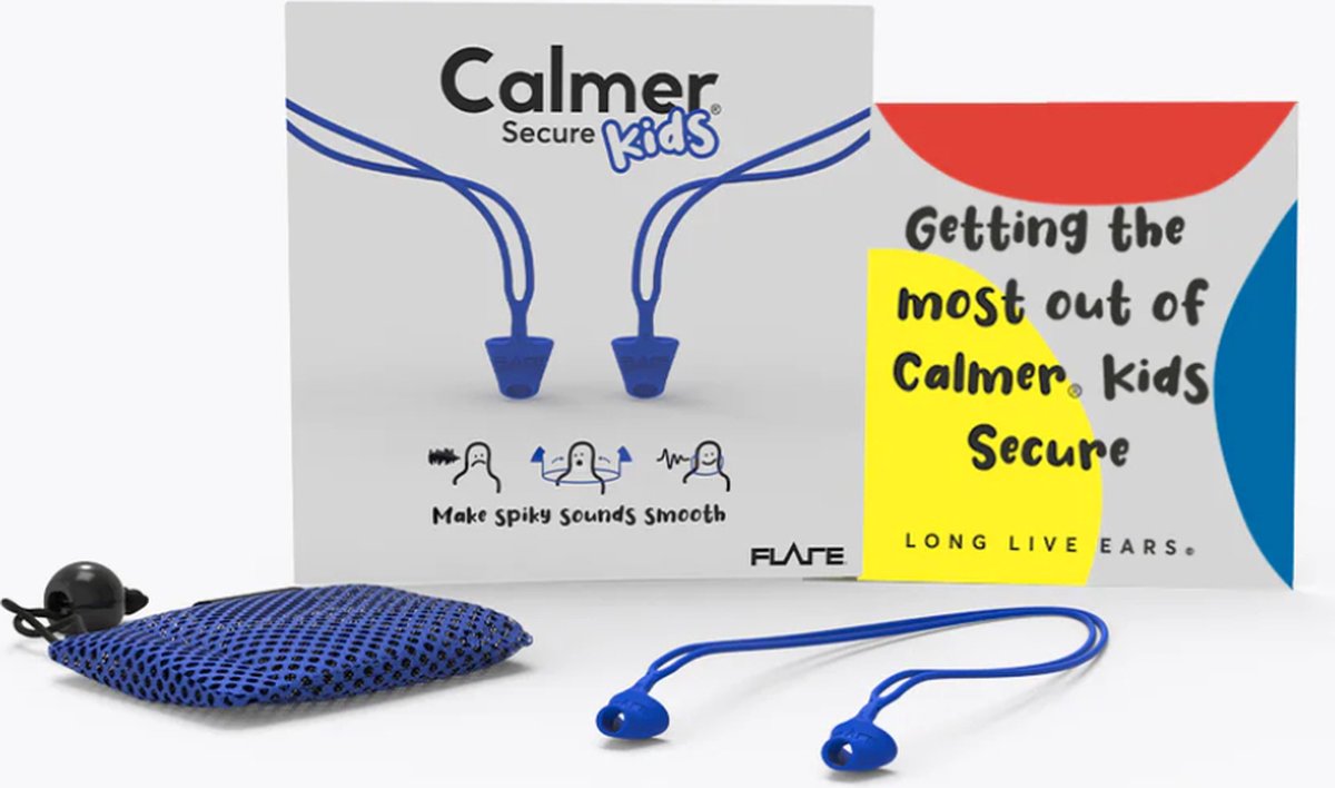 Goedkoopste Flare Audio Calmer Secure Kids - Blauw