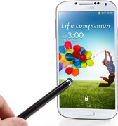 Universele Stylus Pen Met Balpen En Dop - Geschikt voor alle apparaten - Zwart