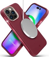 Spigen Cyrill Ultra Color MagSafe Hoesje Geschikt voor Apple iPhone 14 Pro Rood