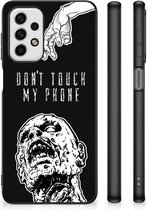 Smartphone Hoesje Super als Cadeautjes voor Hem Geschikt voor Samsung Galaxy A23 Back Case TPU Siliconen Hoesje met Zwarte rand Zombie