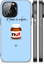 Leuk Hoesje iPhone 14 Pro Max Smartphone Hoesje met Zwarte rand Nut Home