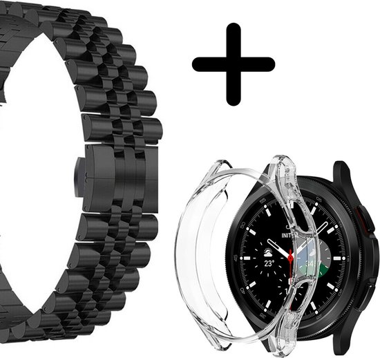 Strapit Galaxy Watch 4 Classic Bandje 46 mm Stalen bandje Galaxy Watch 4 Classic... bol