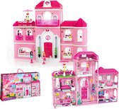 Mega Bloks Barbie Build 'n' Style Luxe Herenhuis - Barbie - 301 stuks - roze