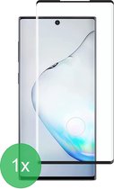 Volledige Glasplaatje Geschikt voor: Samsung Galaxy Note 10 Full Screenprotector 1x - screen protector - volledige glas - bescherming - beschermglas - ZT Accessoires