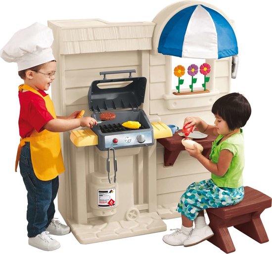 Foto: Little tikes bbq en speelkeuken