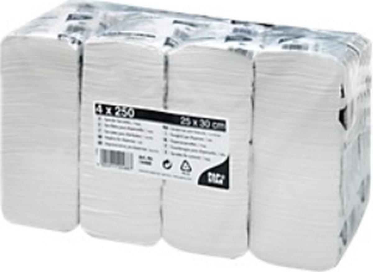 Papstar navulservetten 250st 4 pak