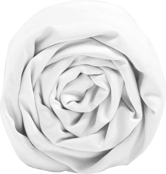 Yumeko Laken de coton satin blanc 180x290