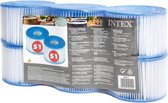 Intex 29011 Pure Spa Filter Cartridge S1 6 Stuks