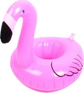 2x Opblaasbare Flamingo Bekerhouder - Opblaasbaar Zwembadspeelgoed - Drijvend Dienblad Zwembad