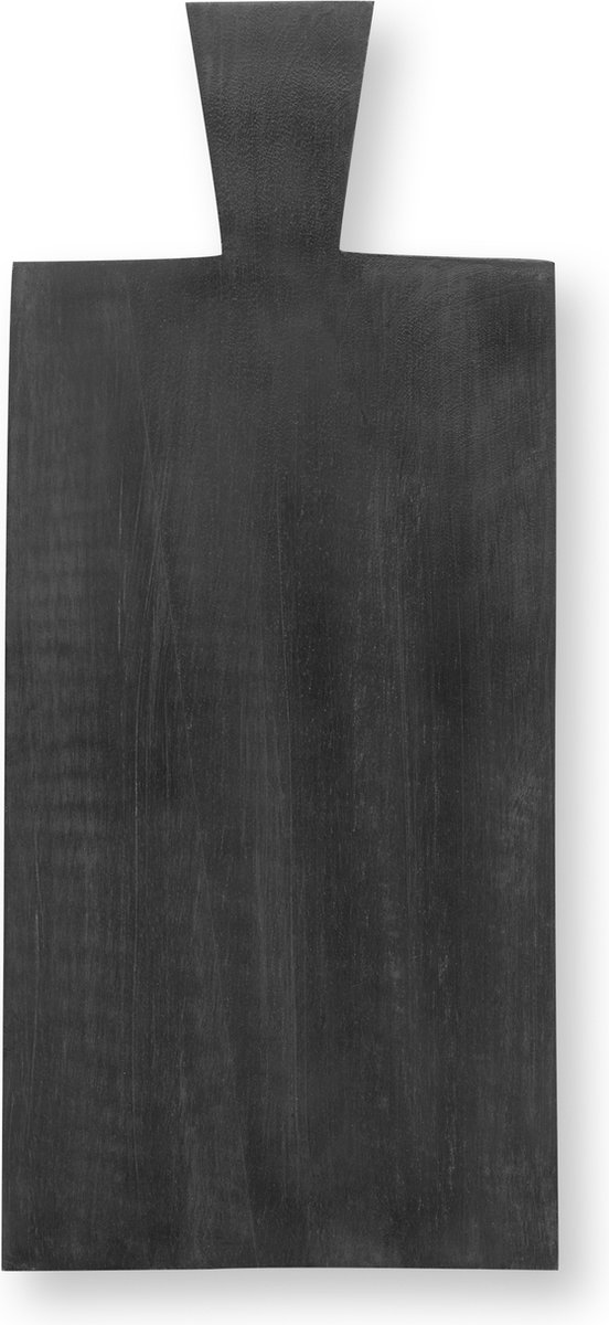 Basic - Dienblad - Zwart - Hout - 37x16x1,5cm