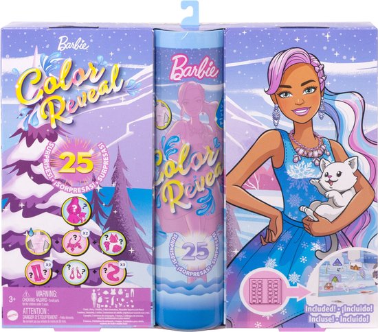 Barbie Color Reveal adventkalender 2022
