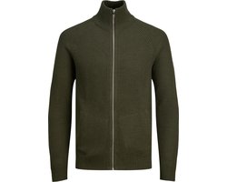 JACK&JONES PLUS JJPANNEL KNIT ZIP CARDIGAN PS PRE Heren Trui - Maat EU2XL US1L