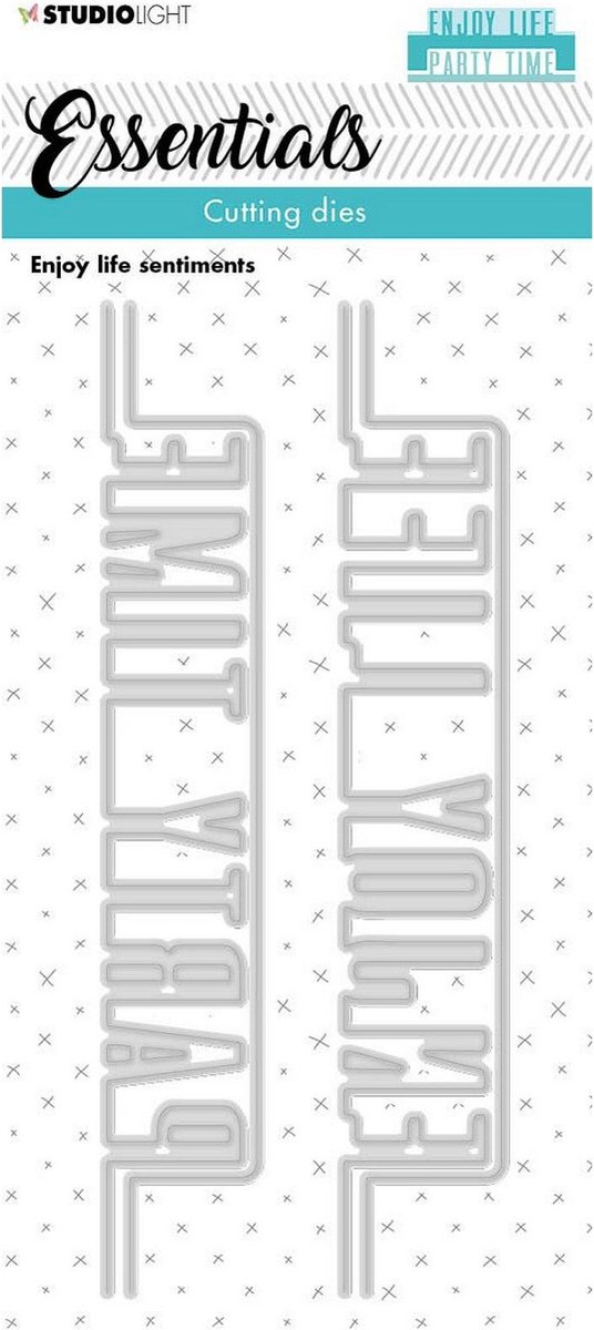 Studio Light Essentials Snijmal Enjoy life Sentiments