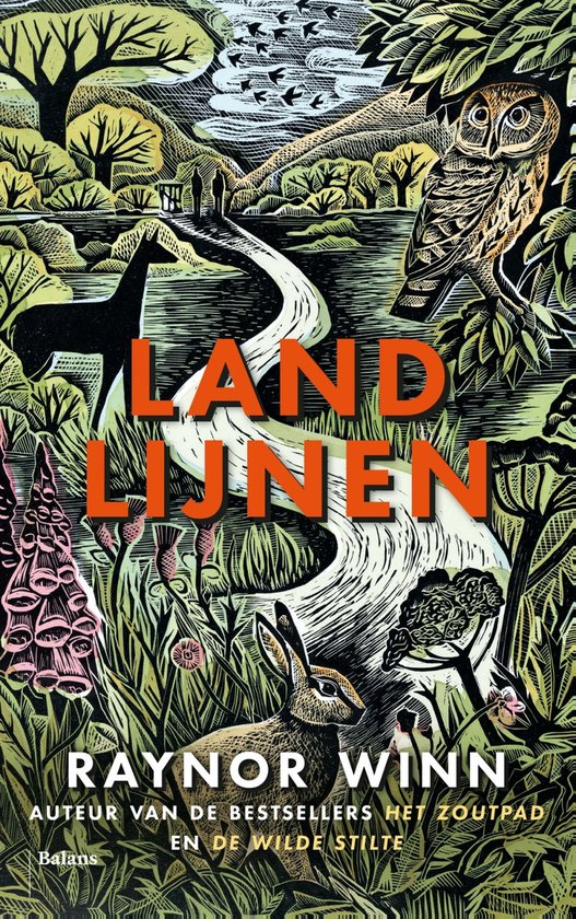 Boek cover Landlijnen van Raynor Winn (Onbekend)