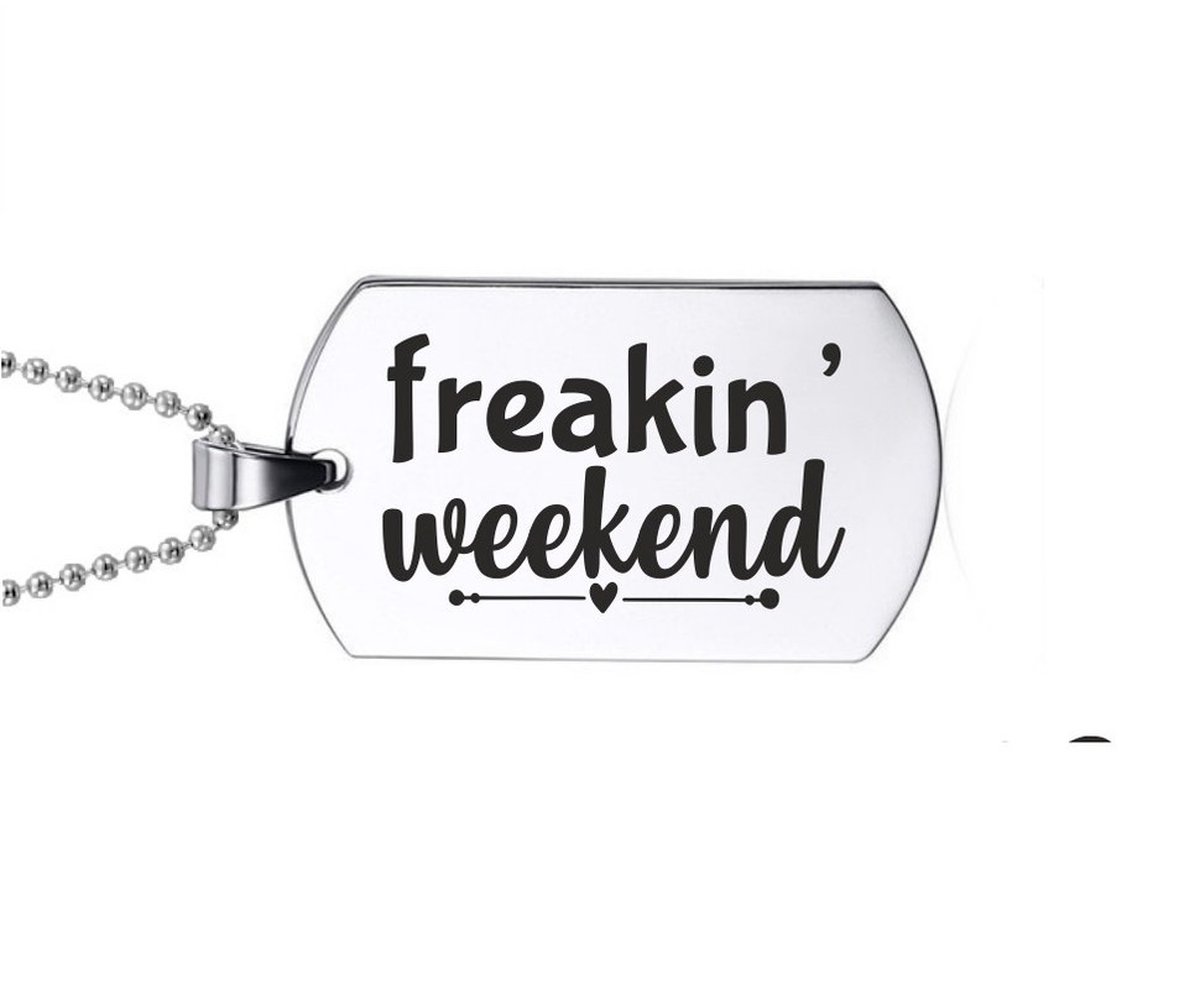 Ketting RVS - Freakin Weekend