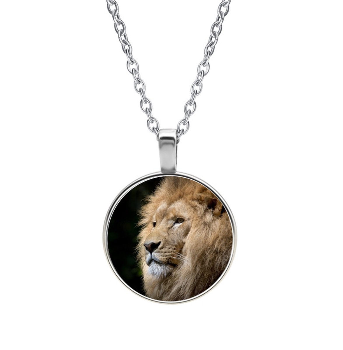 Ketting Glas - Leeuw