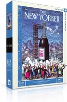 New York Puzzle Company - New Yorker Champagne Countdown - 1000 stukjes puzzel