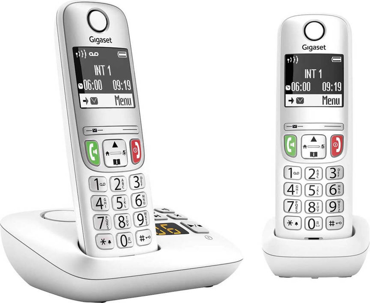 ② Téléphone sans fil, Facile pour SENIOR — Téléphones fixes