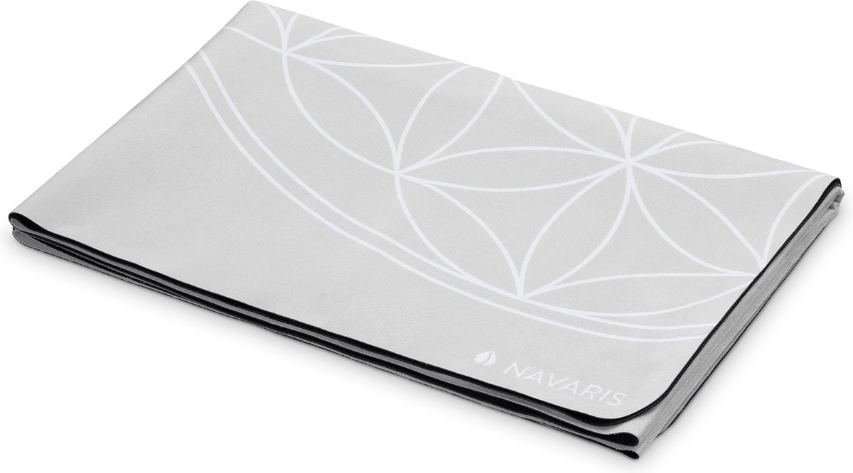 Navaris opvouwbare yogamat voor reizen - 1,5 mm dikke yoga mat voor yoga, pilates, training en fitness - Met antislip en draagtas