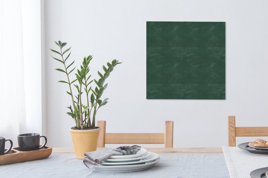 Canvas Schilderij Leer - Structuur - Dieren - 50x50 cm - Wanddecoratie