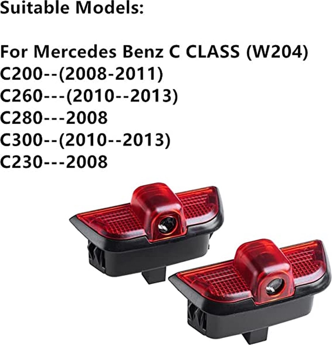 Mercedes Deur Logo Projector Portier voertuigverlichting Auto deur