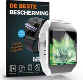 4x Xiaomi IlabKw66 Matte Screenprotector voor Smartwatch - De beste mat scherm-bescherming voor je Xiaomi IlabKw66 Smartwatch - Dunner dan glas en breekt niet - matte beschermende folie met Nano technologie