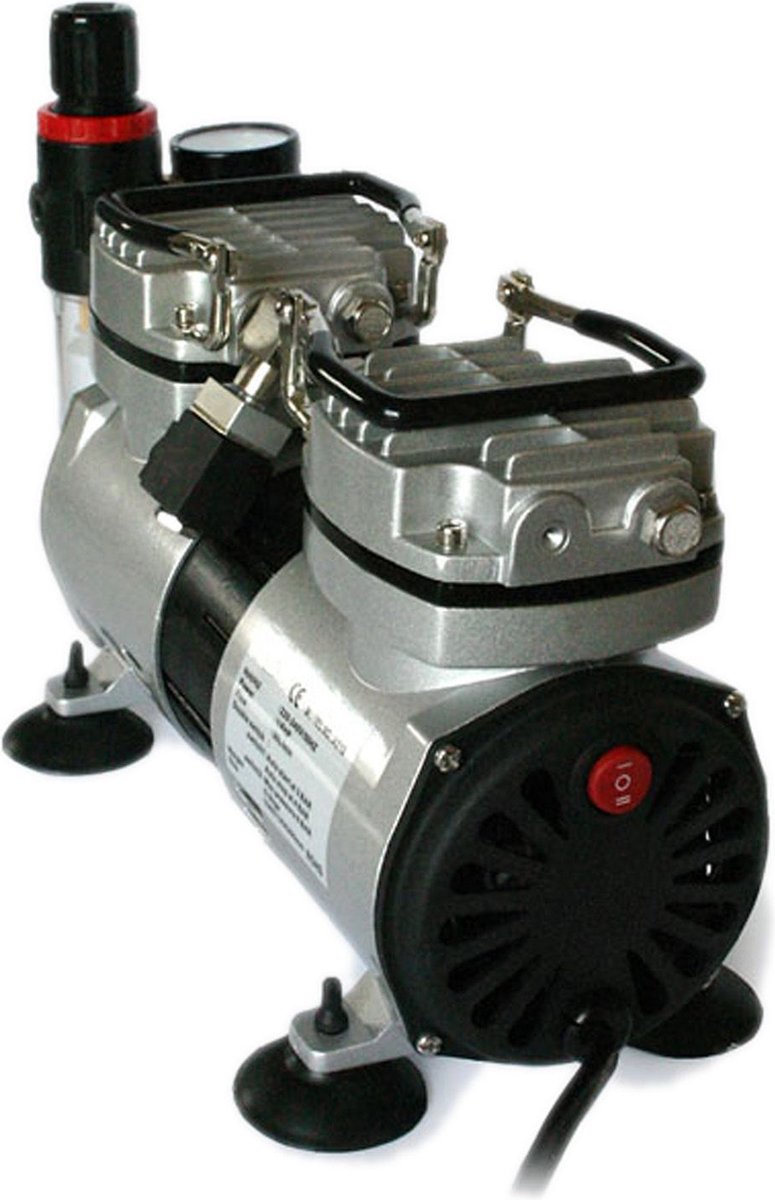 Compressor voor Airbrush met luchttank – D. Kortekaas