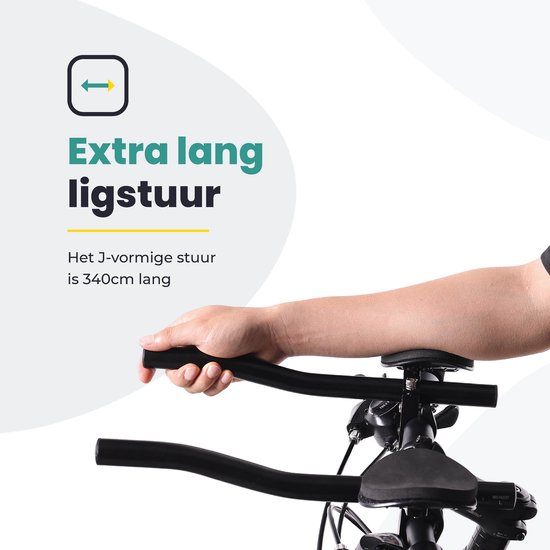 Voltano Verstelbaar Ligstuur Recht - Zwart - Aluminium - Opzetstuur / Tijdritstuur - 22,4 / 25,4 van Voltano — afbeelding 2