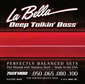 Snarenset basgitaar La Bella Deep Talkin' Bass L-760FHBB