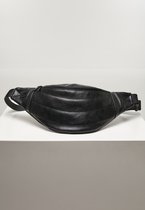 Urban Classics - Puffer Imitation Leather Crossbody tas - Zwart