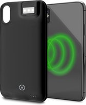 Celly PowerCase, Housse, Apple, iPhone XS/X, 14,7 cm (5.8"), Noir