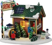 Lemax - Tiny House Tree Lot, B/o (4.5v) - Kersthuisjes & Kerstdorpen