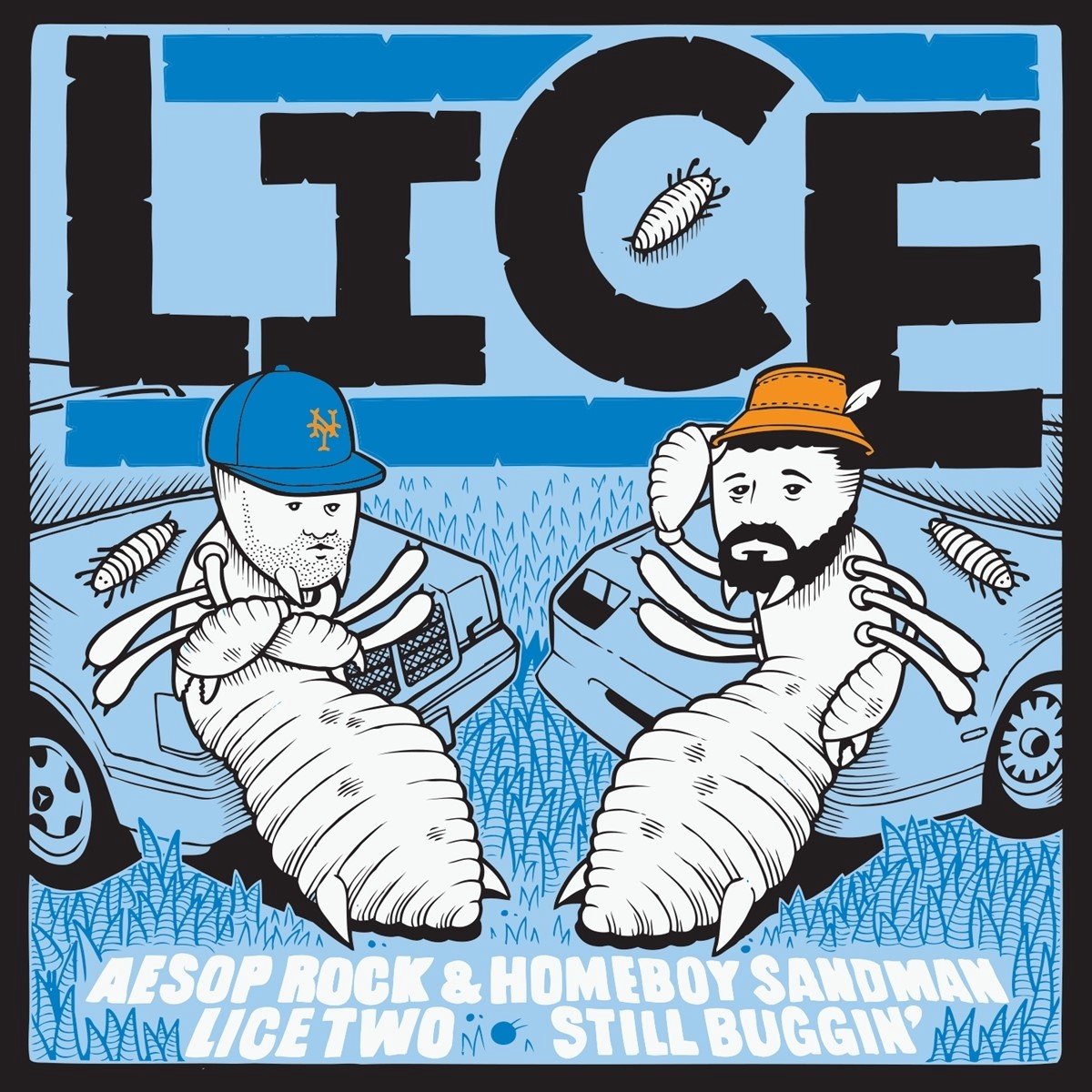 Lice (Aesop Rock & Homeboy Sandman) - Lice Two: Still Buggin' (LP)