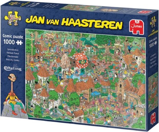 Puzzle Jan van Haasteren Efteling Forêt de Efteling de fées - 1000
