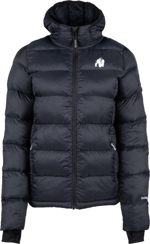 Groilla Rachel Gorilla Wear Rachel Puffer Jas - Zwart - XL | bol