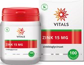 Vitals - Zink(bisglycinaat) - 15 mg - 100 capsules