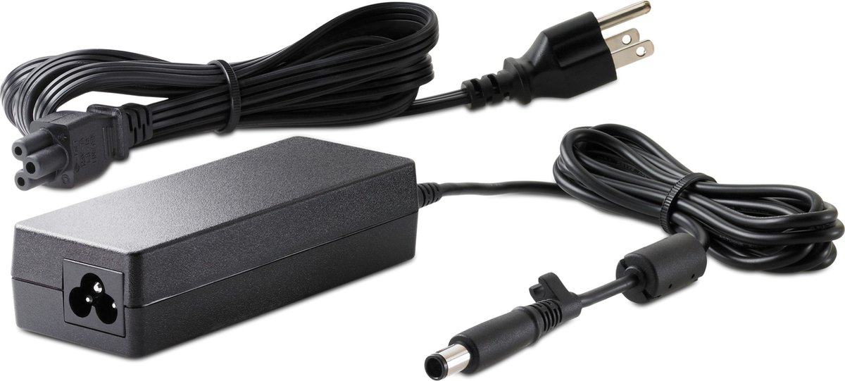 HP 65W Smart AC Adapter netvoeding & inverter Binnen Zwart