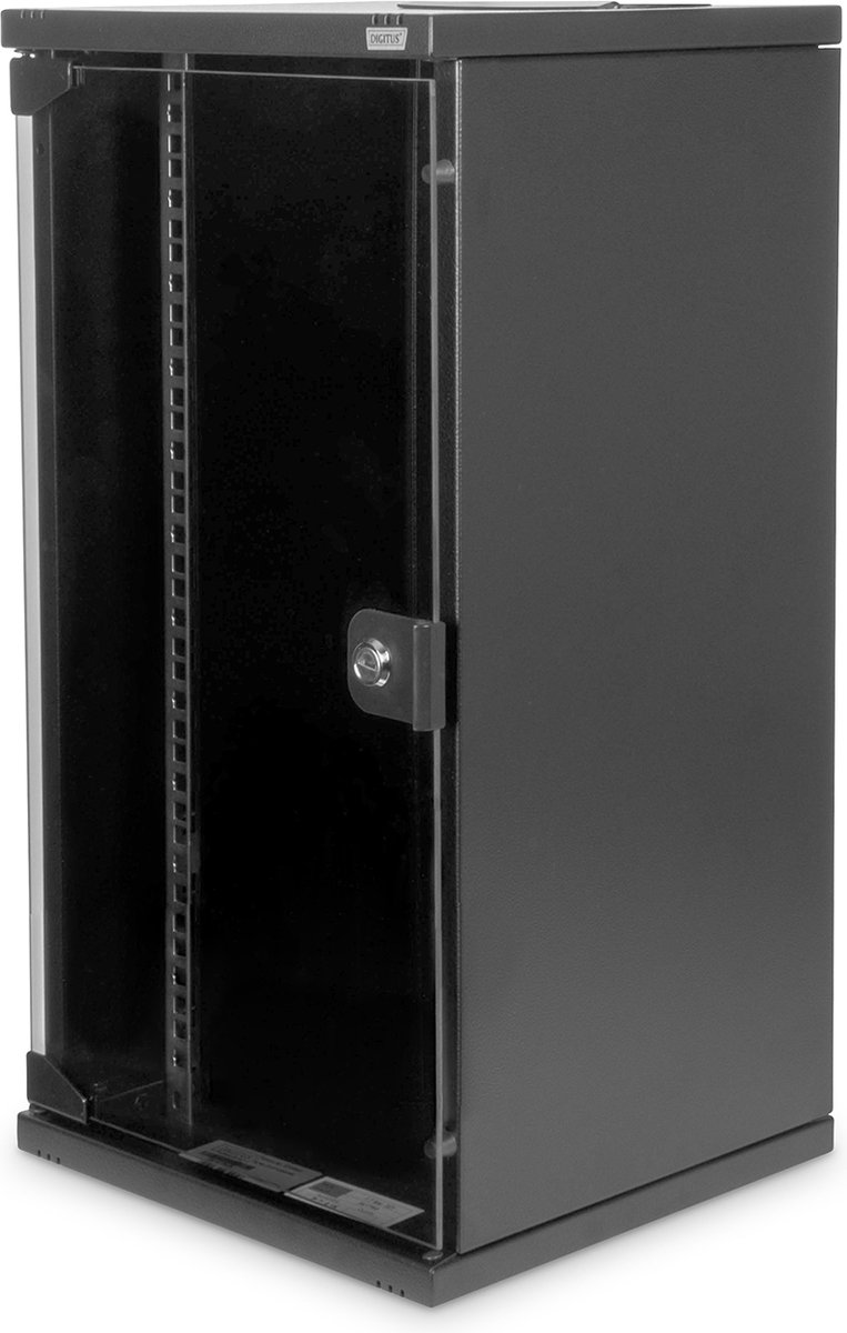 Digitus DN-10-12U-B 10inch-wandkast 12 HE Zwart (RAL 9005)