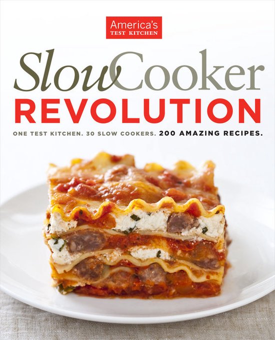 Slow Cooker Revolution, America's test kitchen 9781933615691 Boeken