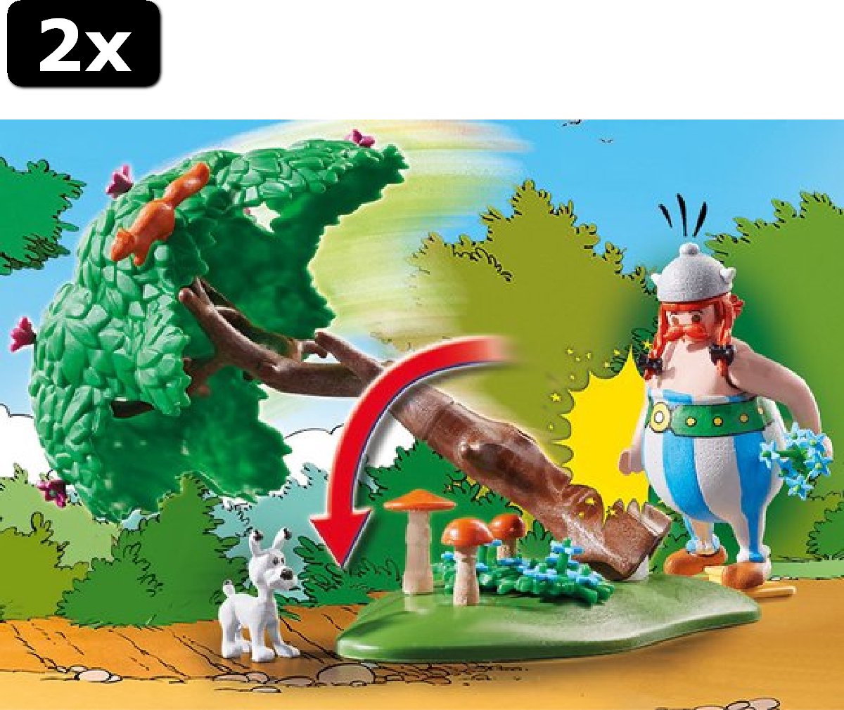 2x PLAYMOBIL Astérix : Chasse au Sanglier - 71160 | bol.com