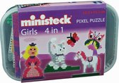 Ministeck Girls 4in1 Plastic Doos 500 stukjes