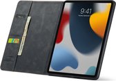 Casemania Hoes Geschikt voor Apple iPad 12.9 (2020-2021 & 2022) Charcoal Gray - Book Cover