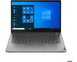 Lenovo ThinkBook 14 G3 ACL AMD Ryzen™ 5 5500U Laptop 35,6 cm (14") Full HD 8 GB DDR4-SDRAM 256 GB SSD Wi-Fi 6 (802.11ax) Windows 11 Pro Engels Grijs