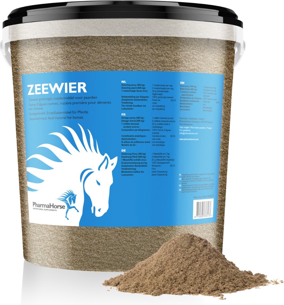 Zeewier paard 5000 gram