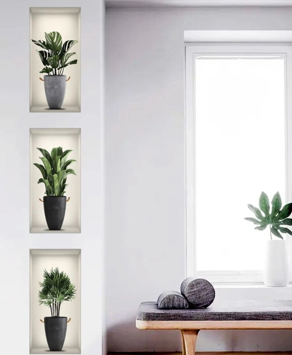 Muursticker woonkamer keuken bedrijf hal
