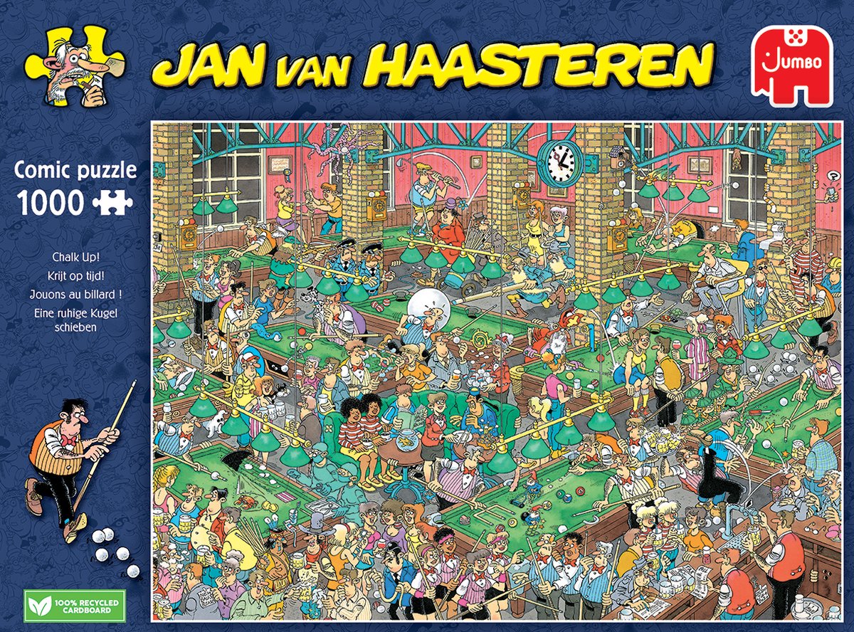Jan van Haasteren Krijt op Tijd! - Legpuzzel 1000 stukjes | bol.com