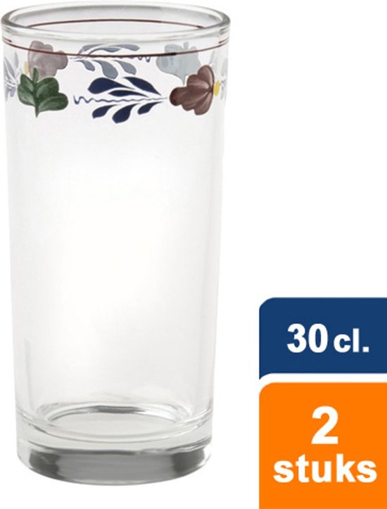 Boerenbont Longdrink Glas 30 cl 2 stuks bol.com